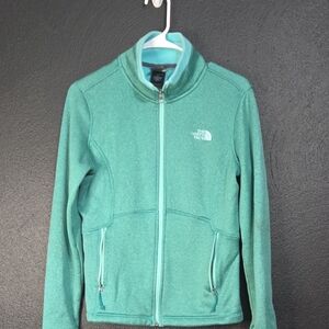 The North Face Teal Full-Zip Jacket